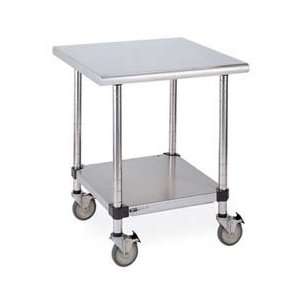   Worktables with Stainless Steel Top and Solid HD Shelf   Model LTS60IS