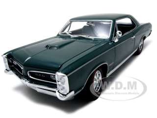 1966 PONTIAC GTO GREEN 118 DIECAST MODEL CAR  