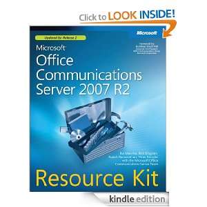 Microsoft® Office Communications Server 2007 R2 Resource Kit [Kindle 
