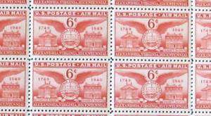 USA 1949 #C40 Air Mail 6c Postage Stamps  UNUSED  