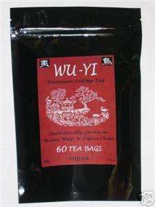 Raw WU YI Wulong Weight Loss Detox Oolong ~ 60 Tea Bag  
