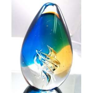  Murano Design Glass Huge Rainbow Twists Sculpture K 013 