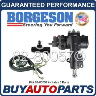 GENUINE BORGESON POWER STEERING CONVERSION KIT FOR 63 66 CHEVY 