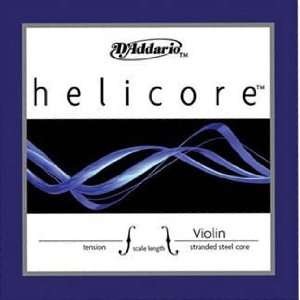   Helicore 4/4 Violin String Set Light Gauge Musical Instruments