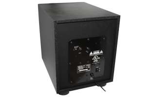 Denon DSW 391 Powered Subwoofer 100 Watts. Down Firing Front Vented 