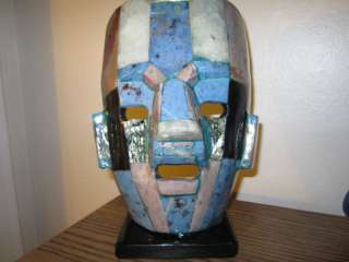 Semi Precious Stone Mask Mexico Mayan Wickedly Cool  