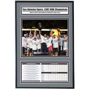     2007 NBA Champions Display Frame 