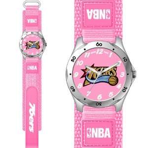  NBA Philadelphia 76ers Pink Girls Watch