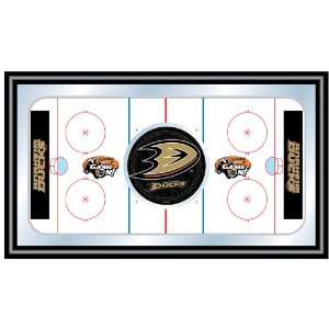  NHL Anaheim Ducks Framed Hockey Rink Mirror Sports 