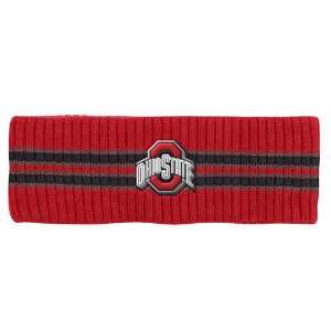  Nike Ohio State Buckeyes Red Low Post Headband Sports 