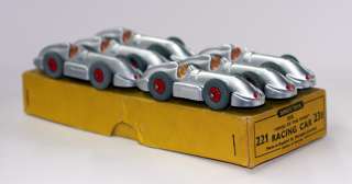 DINKY TOYS 23E 221 SPEED OF THE WIND RACING CARS TRADE BOX OF 6 