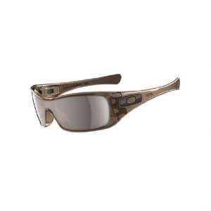  OAKLEY Polarized Antix Sunglasses, Brown Smoke frame with 