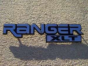 OEM Factory Genuine Stock Ford Ranger XLT fender emblem badge decal 