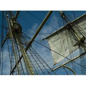  and Sail of an Old Wooden Tall Ship National Geographic Collection 