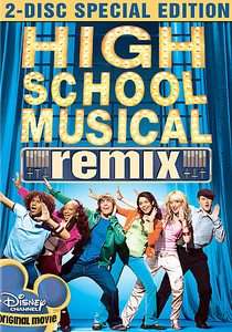 High School Musical DVD, 2006, 2 Disc Set, Remix Edition  