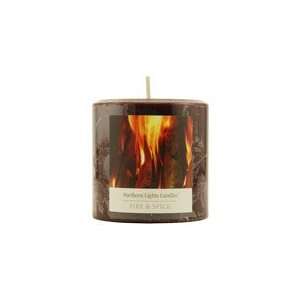   BLENDS CANDLE. BURNS APPROX. 60 HRS. By FIRE & SPICE ESSENTIAL BLEND