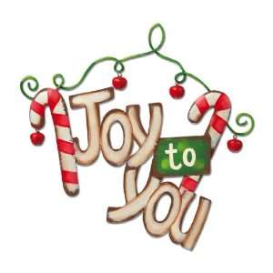  Its Christmas Time Joy to You Wall Decor Patio, Lawn 
