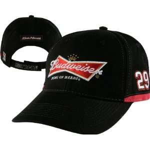   Harvick #29 Budweiser Paint Scheme Adjustable Hat