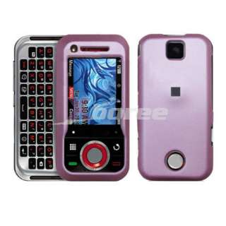 For Motorola A455 Rival Hard Case Cover R. Light Purple  