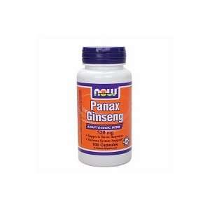  Now Foods Panax Ginseng   520 mg, 100 Capsules Health 
