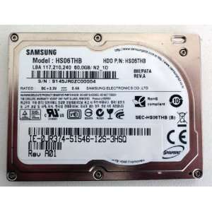    Samsung HS06THB 60GB 1.8 8MB PATA HDD