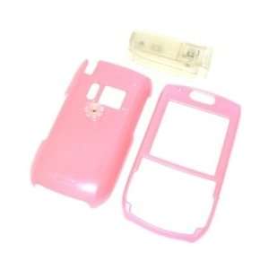  Palm Treo 750 Premium PDA Snap On Solid Pink Case Cover 