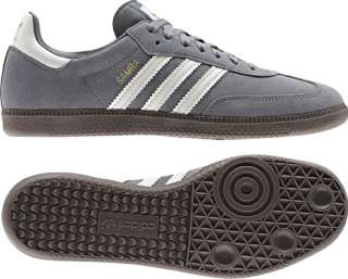   Originals Samba Medium Lead Gray Suede Chalk Sneaker Shoe G49429