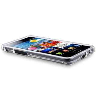   Clear Case Cover+Privacy Guard For Samsung Galaxy S II i9100  