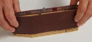 Sand Devil Sand Paper Sanding Block / Handheld Belt Sander w/ 3 x 21 