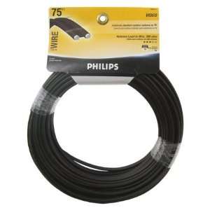  Philips 75 Feet 300Ohm Foam Covered Exterior Antenna Wire 
