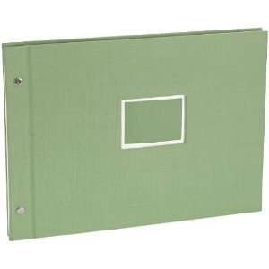  Semikolon Large (A4) Refillable Linen Photo Album, Lime 