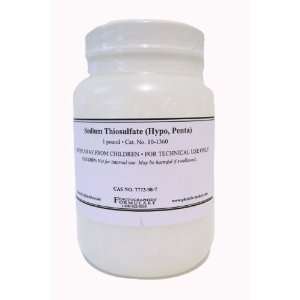   10 1360 Sodium Thiosulfate, Photo grade for Darkroom