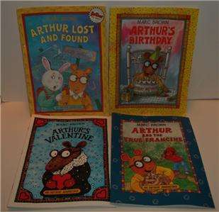 Scholastic FRANKLIN ARTHUR Lot 9 STORY Books PBS KIDS Great Deal 