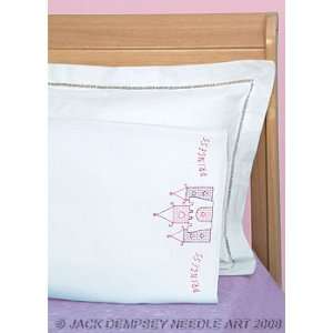  Princess Pillowcase   Stamped Cross Stitch Kit Arts 