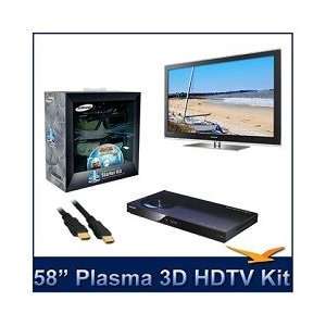  Samsung   PN58C7000 58 3D 1080p Plasma HDTV, Ultra Slim 1 