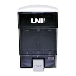 UNISAN  Deluxe Plastic Liquid Soap Dispenser, 50 oz, 4 3/4w x 4 1/4d 