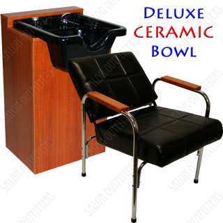   Recline Shampoo Chair & High Tensile Strength ABS Salon Shampoo Bowl