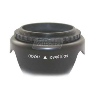 52mm Flower Petal Lens Hood for Nikon D3100 AF S DX 18 55mm f/3.5 5.6G 