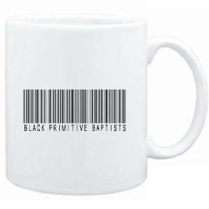  Mug White  Black Primitive Baptists   Barcode Religions 