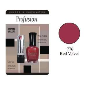  Nail Polish and Lip Stick Combination (Red Velvet) Health 
