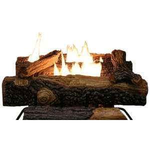   Log Set for Liquid Propane Fueled Fireplace, 18 Inch