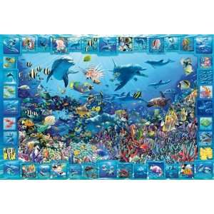    Educa Dolphin Kingdom 5000 Piece Jigsaw Puzzle Toys & Games