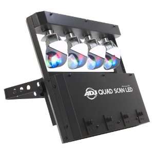  American DJ Supply Quad Scan LED 4 Head LED Scanner System 