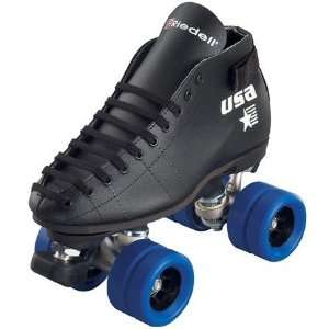   122 HELL CAT Quad Speed Roller Skates   Size 8