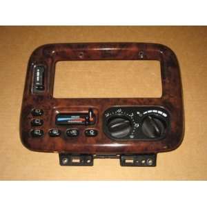   COUNTRY CLIMATE CONTROL BEZEL WOODGRAIN (MADDBUYS)