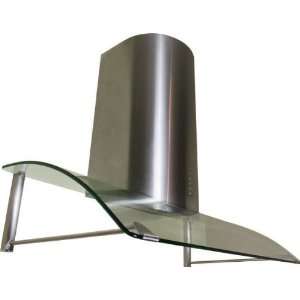  Hood with 600 CFM Dual Blowers, 36 Inch, Stainless Steel and Convex