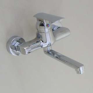 Wall Mounted Chrome Kitchen Sink Faucet / Mixer Tap K25  