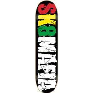   Sk8mafia Crushed Rasta Deck 8.19 Skateboard Decks