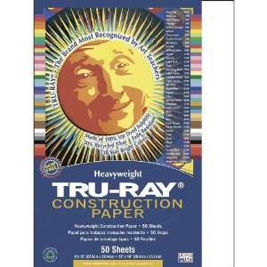   103018 Tru ray Construction Paper 76 Lbs. 9 X 12 Lilac 50 Sheets/pack