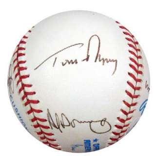 New York Yankees & Old Timers (16 Signatures) Autographed AL Baseball 